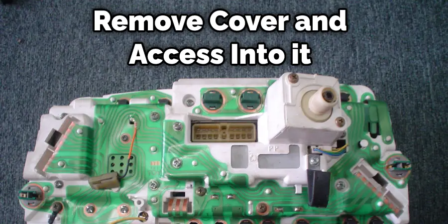 Remove Cover and Access Into it