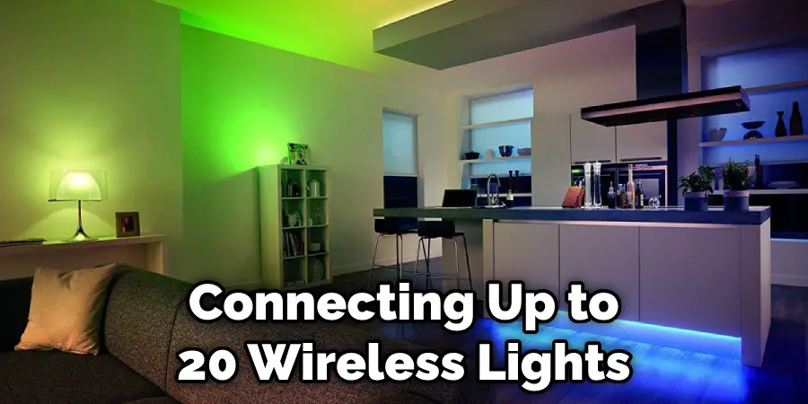 Connecting Up to 20 Wireless Lights 