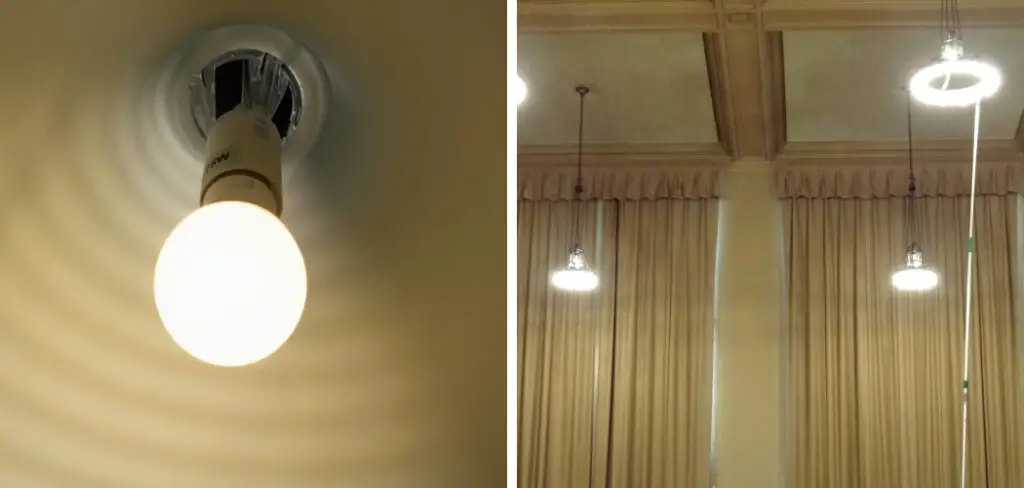 How to Change Light Bulb in 20 Ft Ceiling