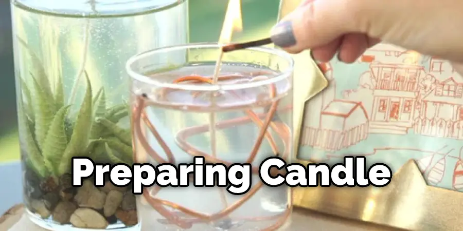 Preparing Candle