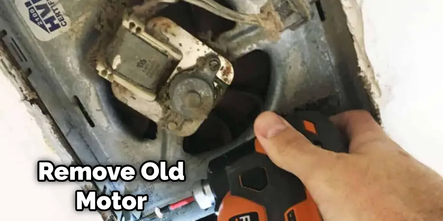 Remove Old Motor