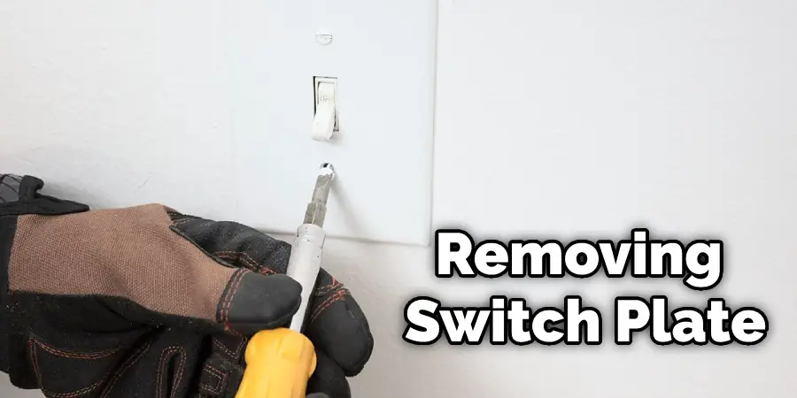 Removing Switch Plate