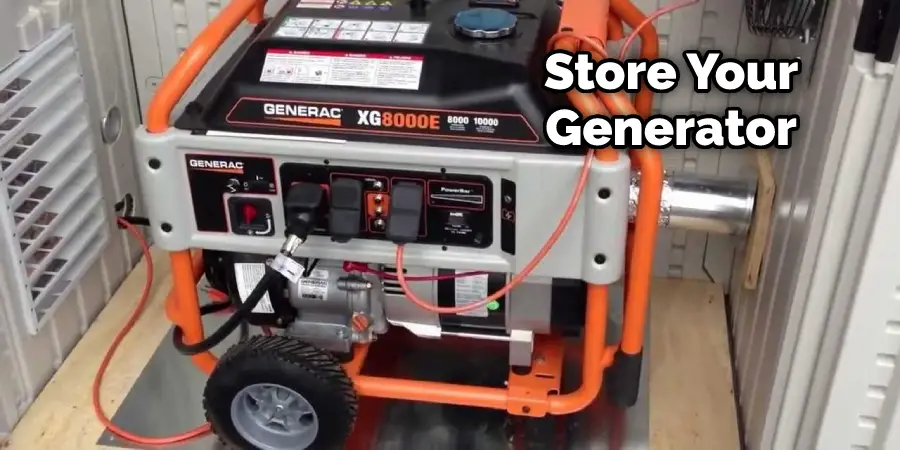 Store Your Generator