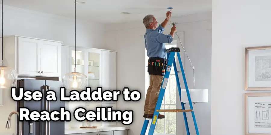 How to Reach High Ceiling Light Fixture | Pro Tips! (2024)