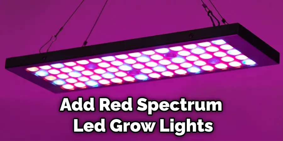 Add Red Spectrum Led Grow Lights
