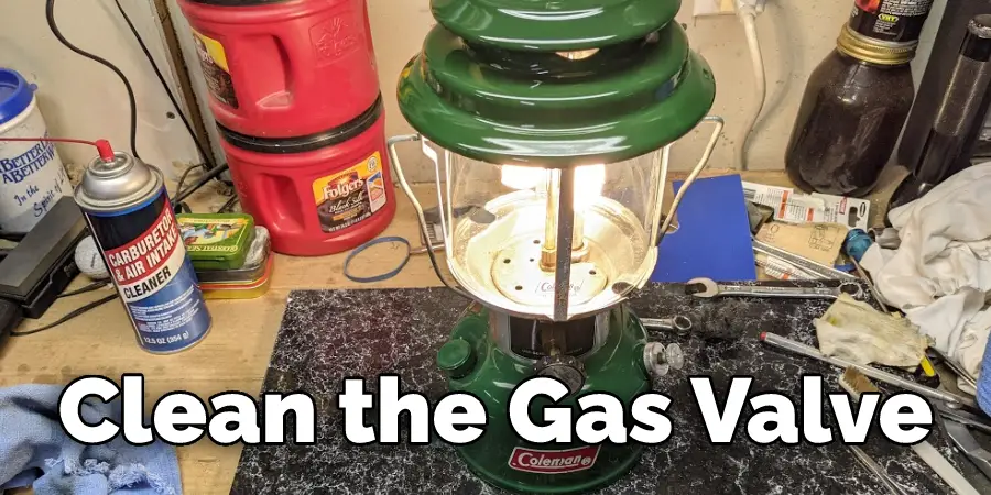 Clean the Gas Valve