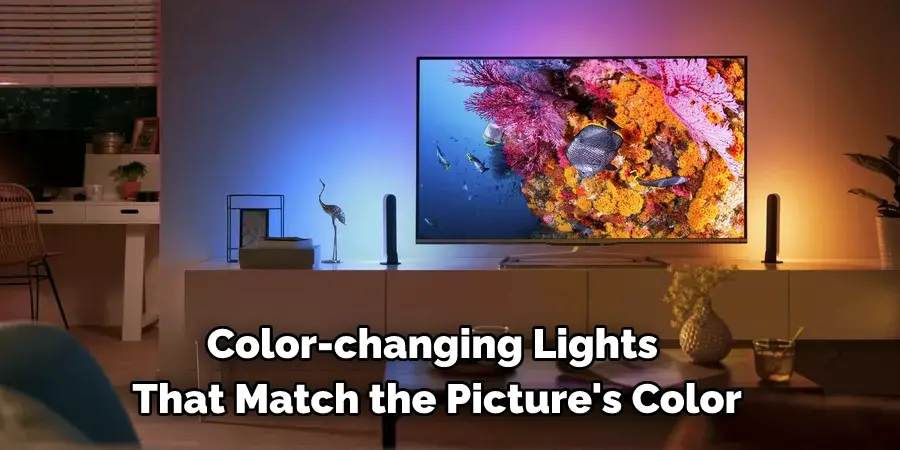 Color-changing Lights That Match the Picture's Color