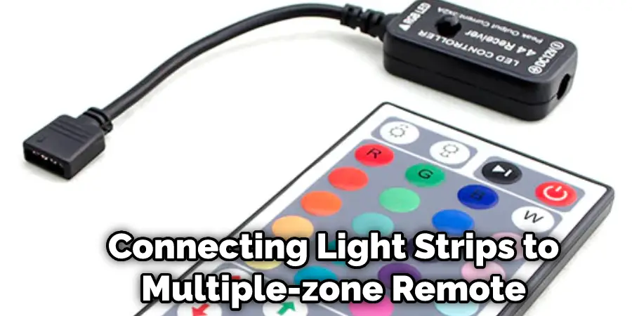 Connecting Light Strips to Multiple-zone Remote
