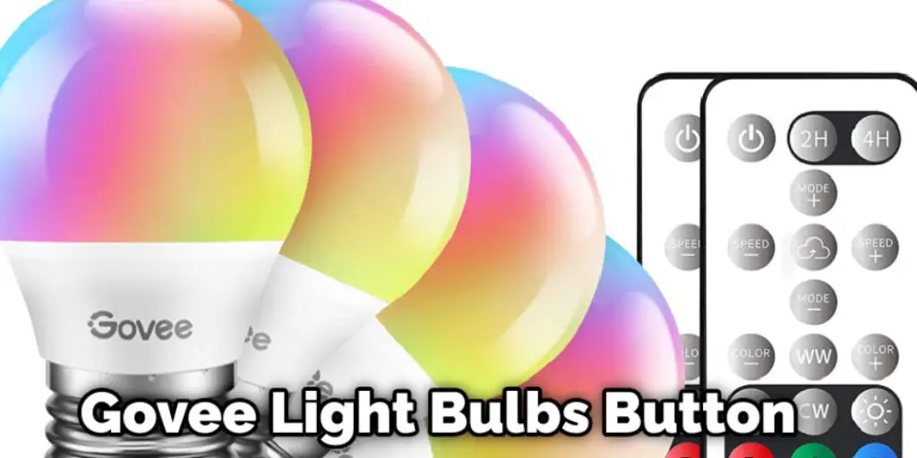 Govee Light Bulbs Button