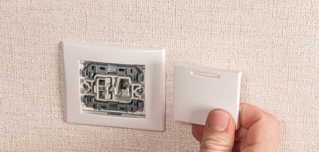 How to Fix Gap Around Light Switch