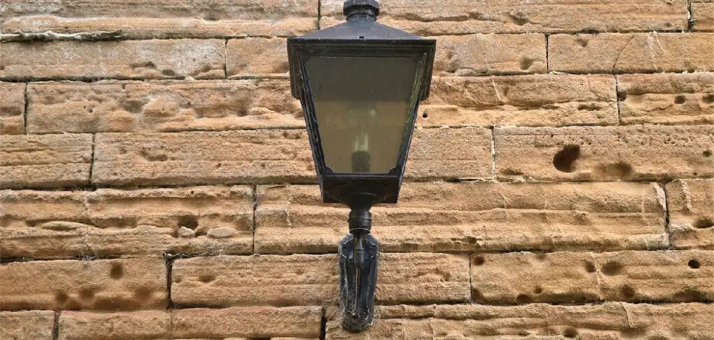 How to Mount a Light on Uneven Stone