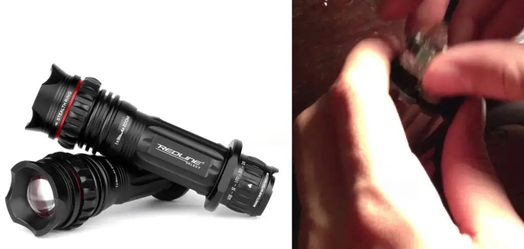 How to Take Apart a Nebo Redline Flashlight