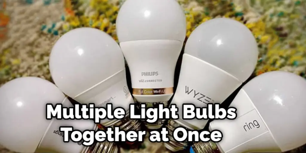 Multiple Light Bulbs Together at Once