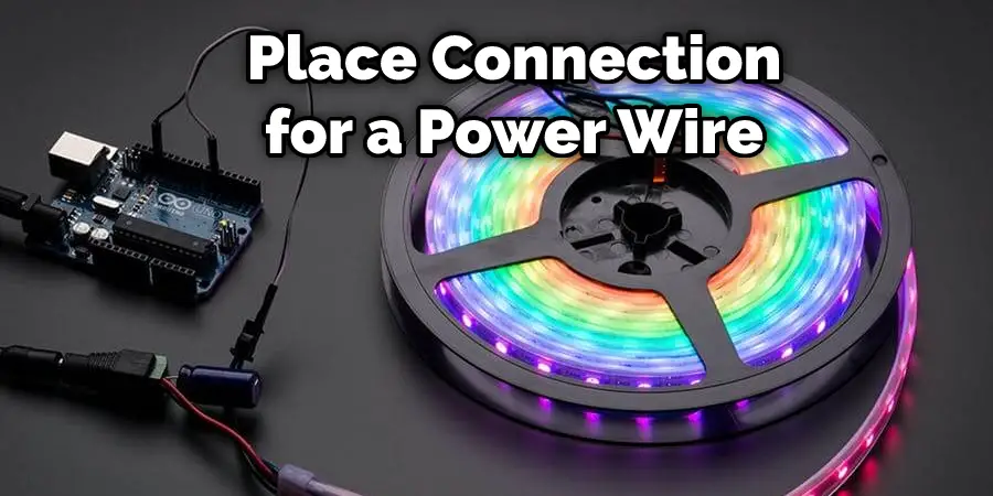  Place Connection for a Power Wire