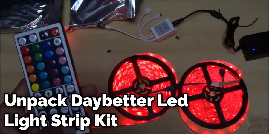 Unpack Your Daybetter Led Light Strip Kit