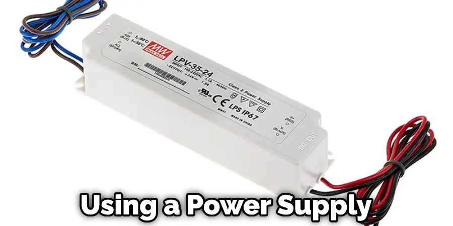 Using a Power Supply