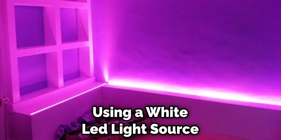 Using a White Led Light Source