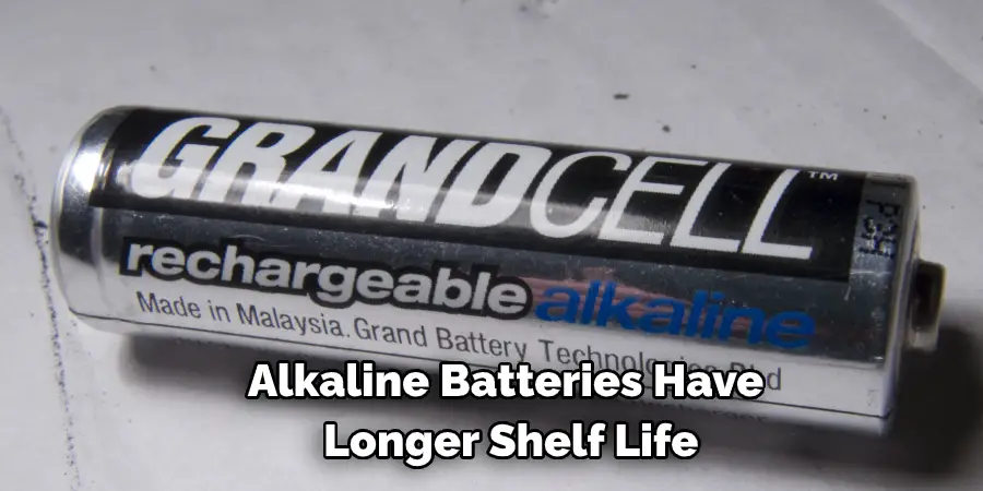 Alkaline Batteries Have Longer Shelf Life
