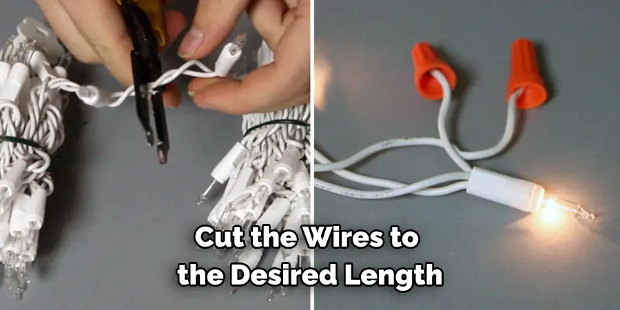 Cut the Wires to the Desired Length