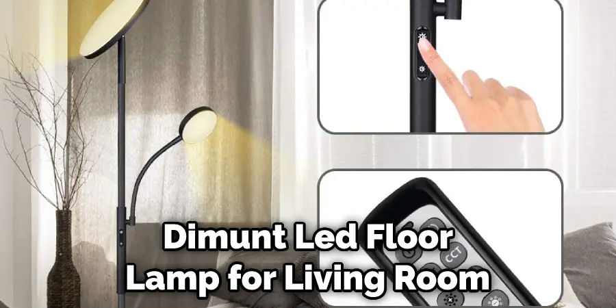 Dimunt Led Floor Lamp for Living Room 