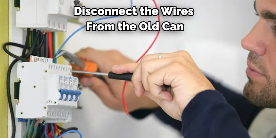 Disconnect the Wires From the Old Can