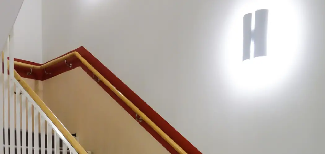 How to Change a Lightbulb in A Stairwell