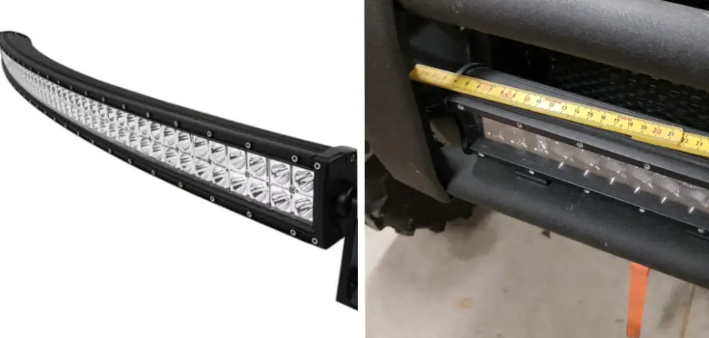How to Measure for A Light Bar