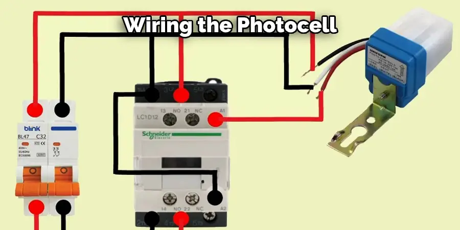 Wiring the Photocell