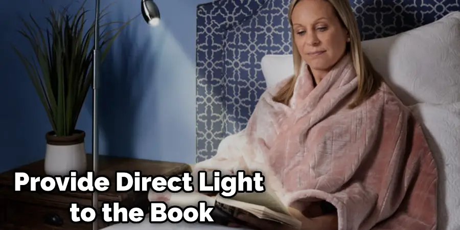 Provide Direct Light to the Book