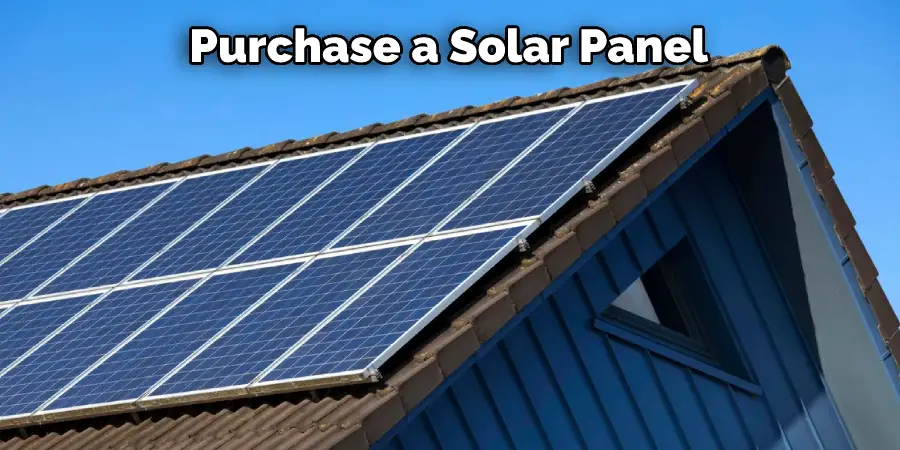 Purchase a Solar Panel