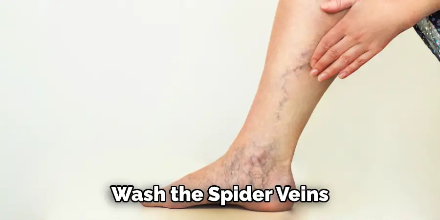 Wash the Spider Veins