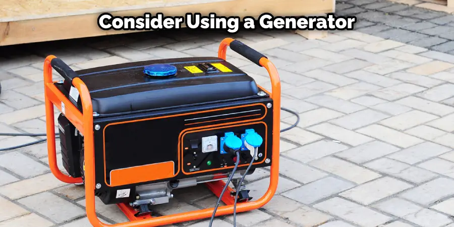 Consider Using a Generator