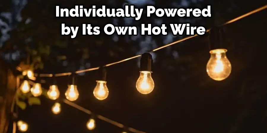 Individually Powered by Its Own Hot Wire