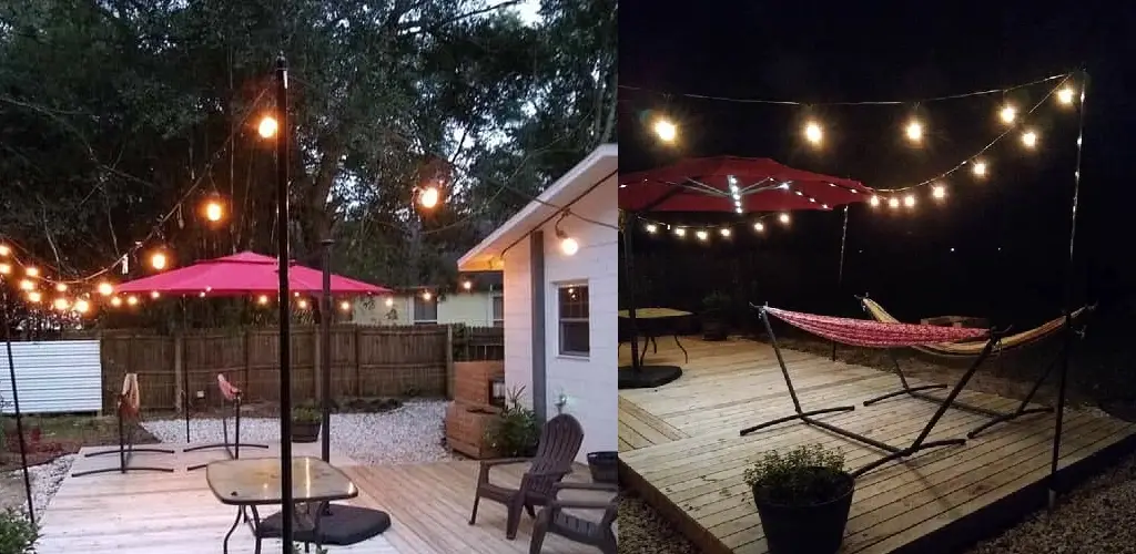How To Hang Patio Lights Without Nails