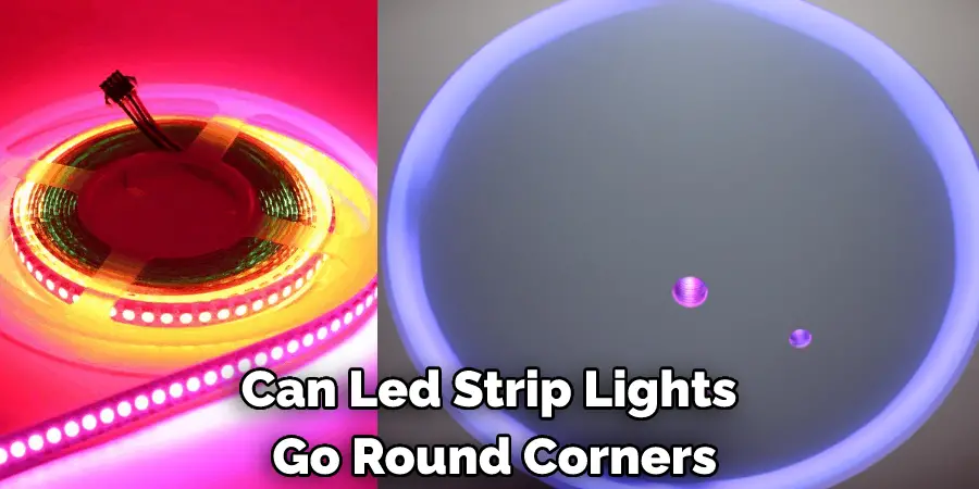 Can Led Strip Lights  Go Round Corners