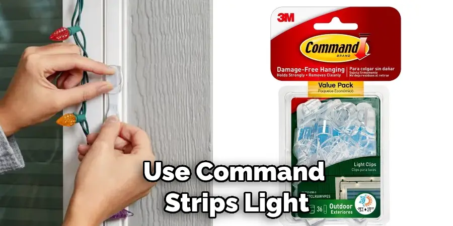 Use Command Strips Light