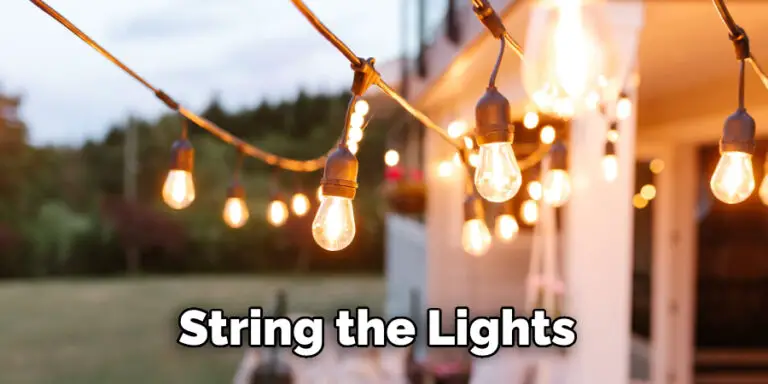 How to Attach String Lights to Vinyl Siding | 8 Easy Steps