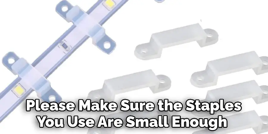  Please Make Sure the Staples You Use Are Small Enough