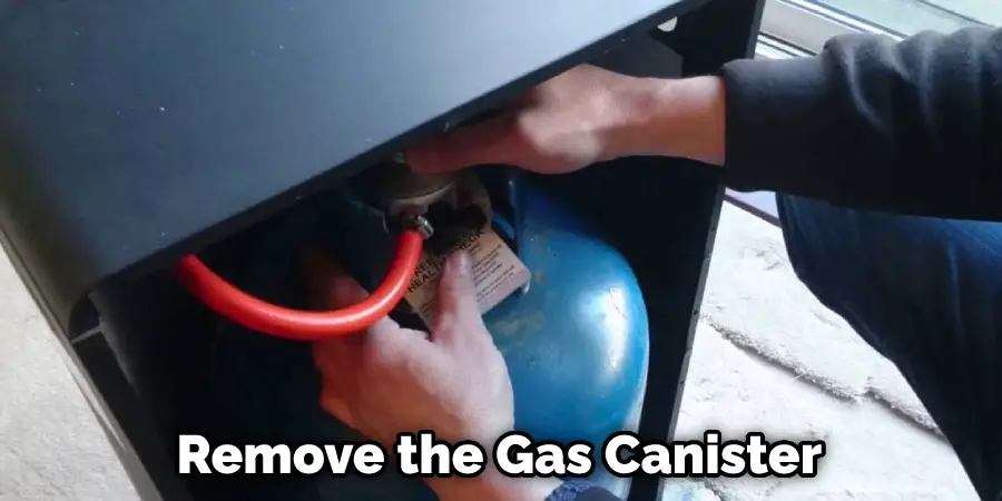 Remove the Gas Canister