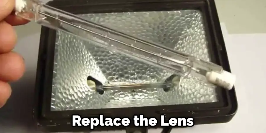 Replace the Lens