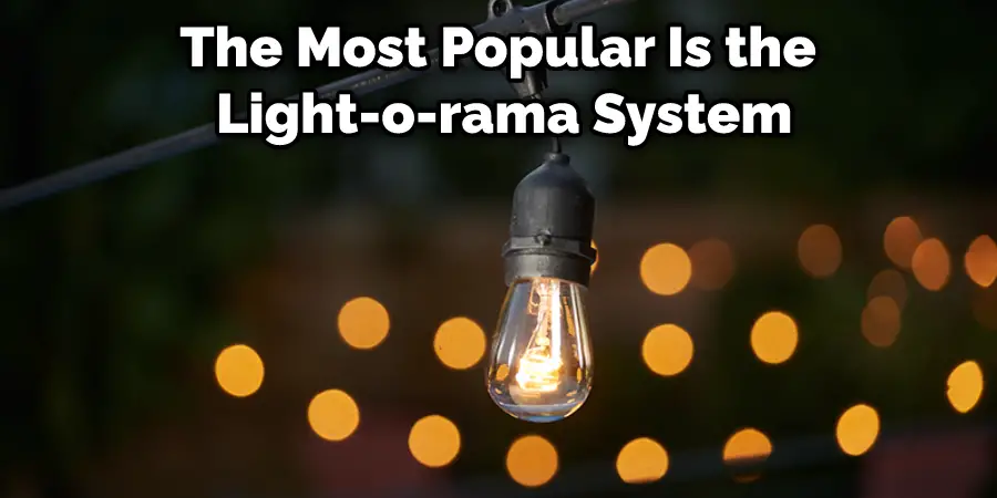 The Most Popular Is the Light-o-rama System