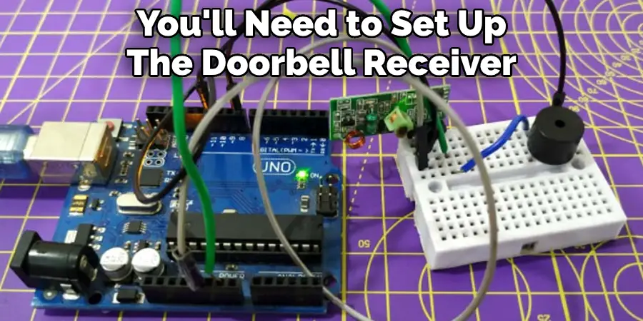 You'll Need to Set Up The Doorbell Receiver