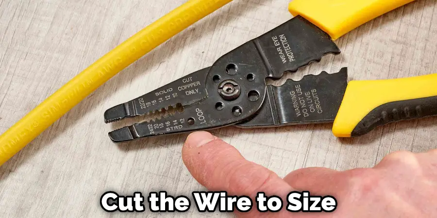 Cut the Wire to Size
