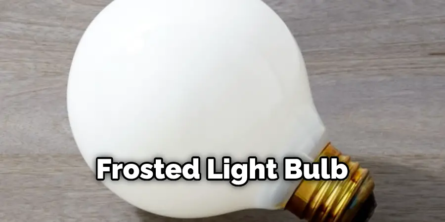 Frosted Light Bulb