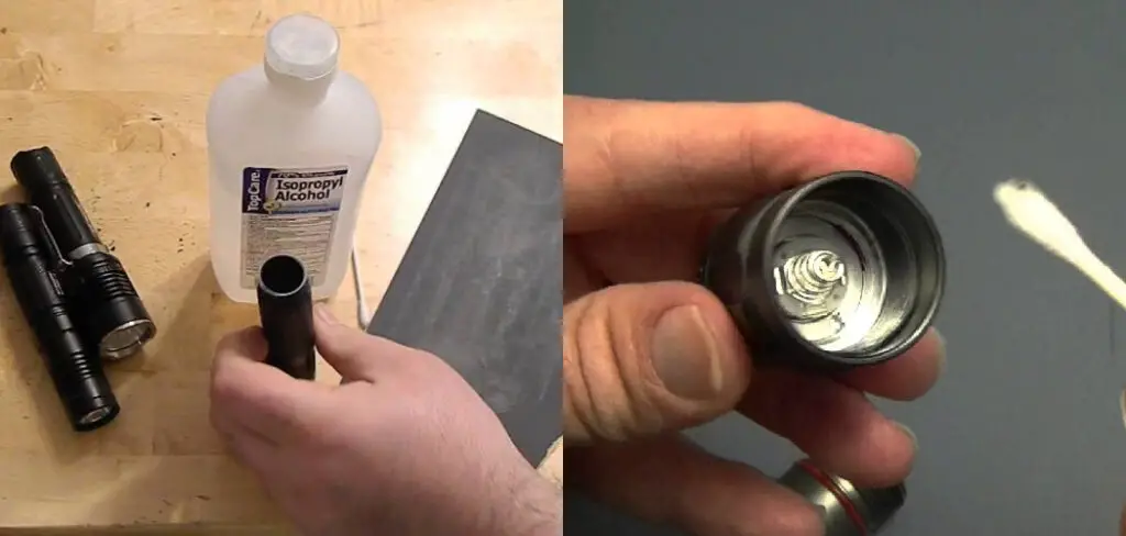 How to Clean Flashlight