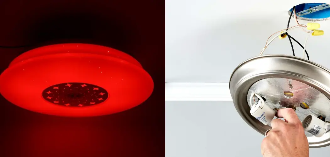 How to Remove Red Light