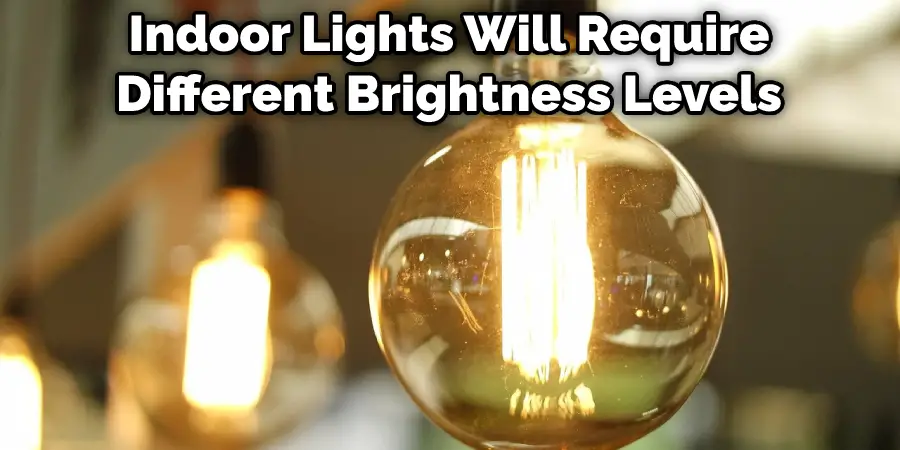 Indoor Lights Will Require Different Brightness Levels
