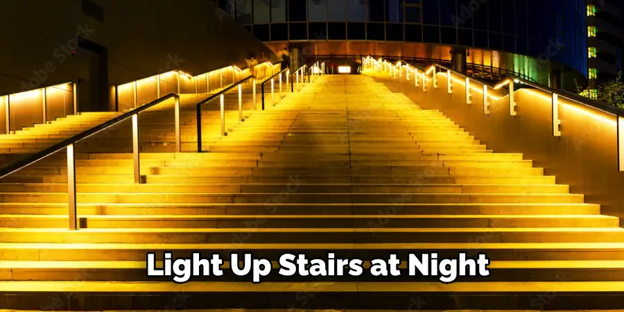  Light Up Stairs at Night