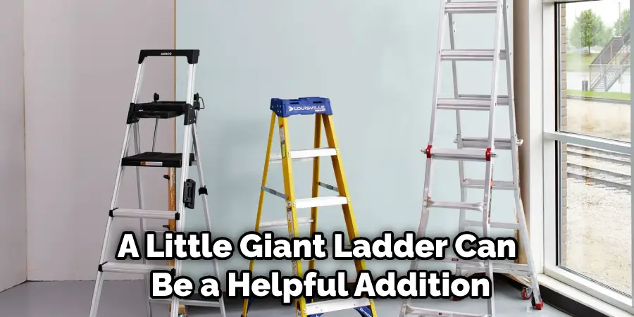 A Little Giant Ladder Can Be a Helpful Addition