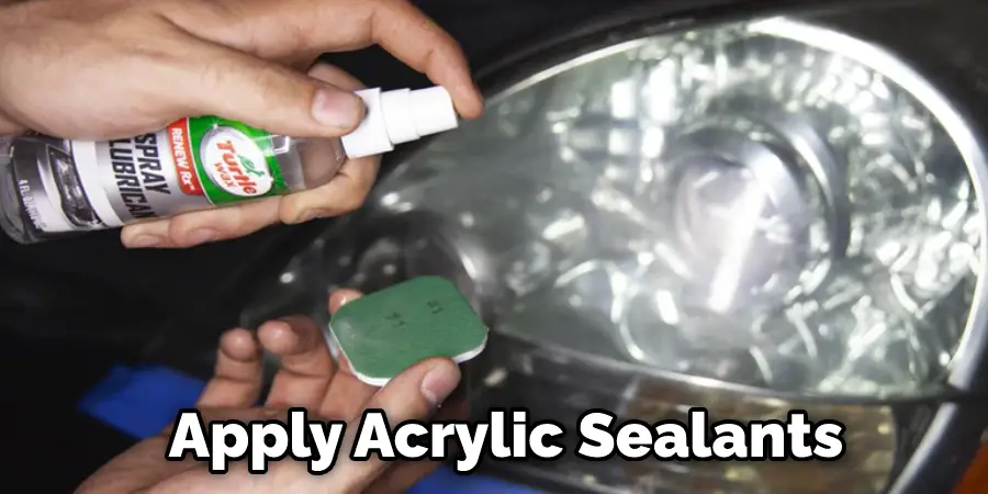 Apply Acrylic Sealants